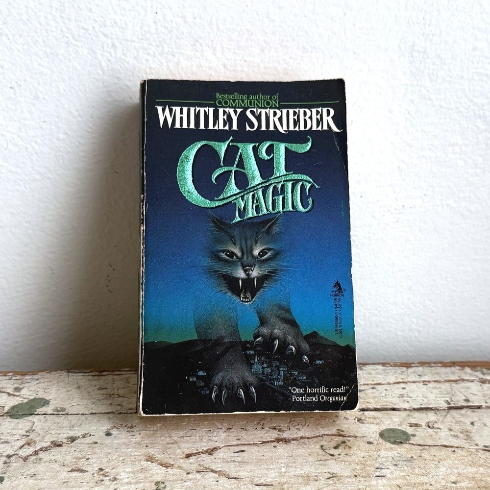 Cat Magic Whitley Strieber 1987 Tor Horror Mass Market Paperback